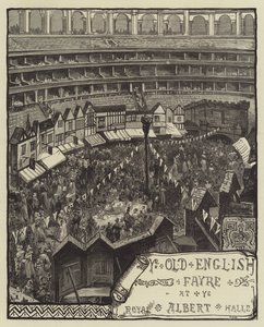 La vieille foire anglaise, au Royal Albert Hall