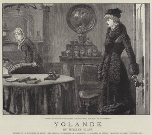 Yolande, par William Black