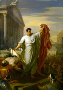 Marc Antoine lisant le testament de César