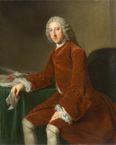 William Pitt, plus tard premier comte de Chatham (1708-1778), vers 1754 - William Hoare
