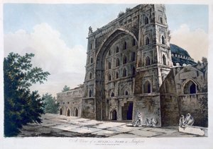 Mosquée à Jaunpur, 1786
