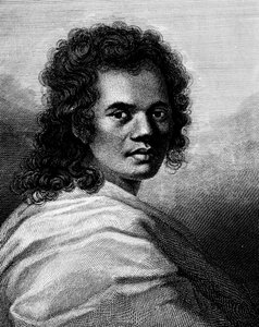 Omai, gravé par J. Caldwall, 1777 - William Hodges