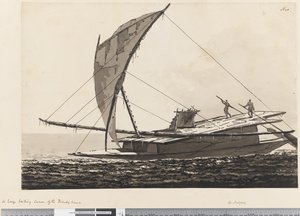 Page 20 Une grande pirogue à voile des îles Amies