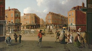 Seven Dials, Covent Garden (détail) - William Hodges