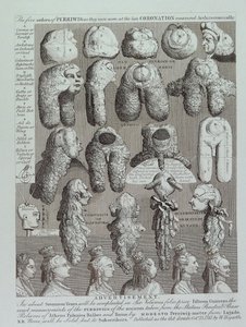 Publicité pour des perruques - William Hogarth