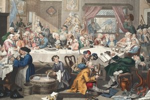 Un divertissement électoral, illustration de 