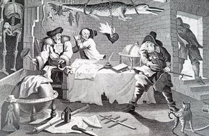 Une scène occulte - William Hogarth
