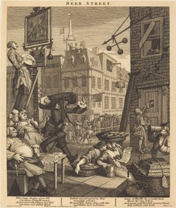Rue de la bière - William Hogarth