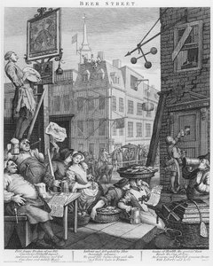 Rue de la Bière - William Hogarth