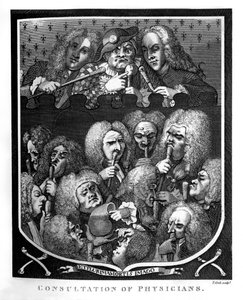 Consultation de médecins par William Hogarth - William Hogarth