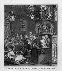 Crédulité, superstition et fanatisme par William Hogarth - William Hogarth