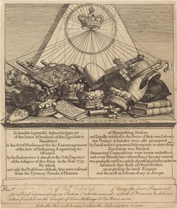 Couronnes, mitres, masses, etc. - William Hogarth