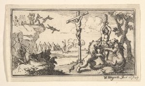 Crucifixion, etc. John Beaver, Châtiments militaires romains, 1725, après 1725