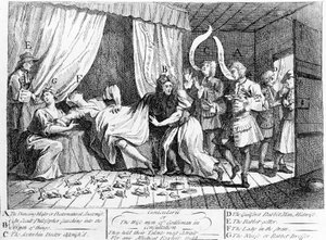 Cunicularii ou les sages de Godliman en consultation, 1726 - William Hogarth