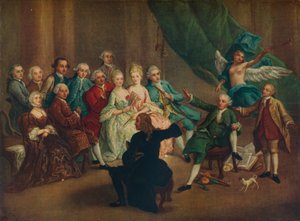 David Garrick dans la loge verte, XVIIIe siècle - William Hogarth