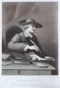 Gravure de T. Morell par William Hogarth - William Hogarth