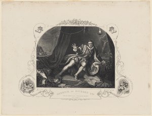 Garrick dans le rôle de Richard III - William Hogarth