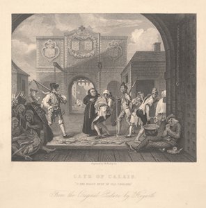 Porte de Calais, gravée par William Radclyffe (1783-1855) - William Hogarth