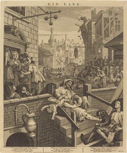 Gin Lane - William Hogarth