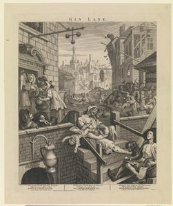 Gin Lane - William Hogarth