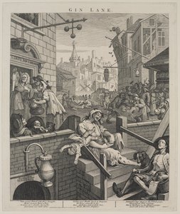 Gin Lane - William Hogarth