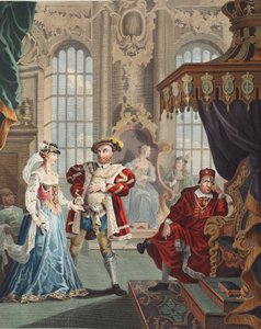 Henri VIII et Anne Boleyn, illustration de 