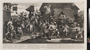 Hudibras et le Skimmington - William Hogarth