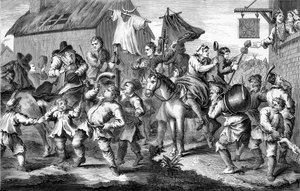 Hudibras par William Hogarth - William Hogarth
