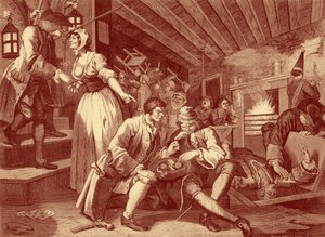Industrie et oisiveté par William Hogarth
