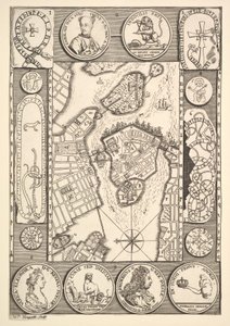 Carte de Stockholm des voyages d