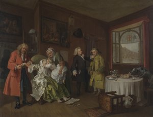 Mariage à la mode - William Hogarth