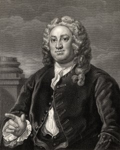 Martin Folkes, gravé par R. Hart, de 