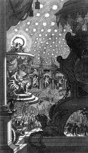 Le Paradis perdu de Milton par William Hogarth