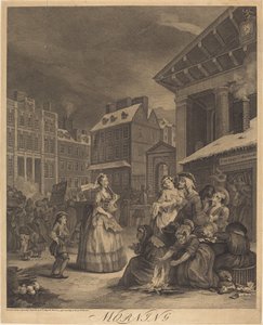 Matin - William Hogarth