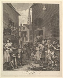 Midi Les Quatre Moments de la Journée, 25 mars 1738 - William Hogarth
