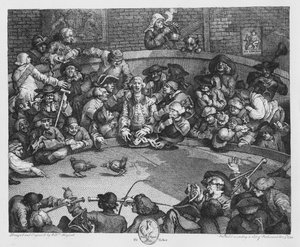 Billet de fosse, 5 novembre 1759 (gravure) - William Hogarth