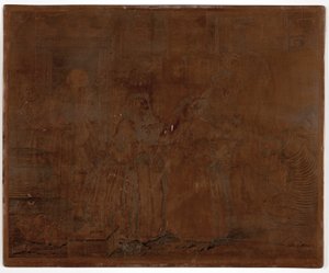 Première planche, tirée de A Harlot
