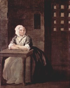 Sarah Malcolm (décédée en 1733) - William Hogarth
