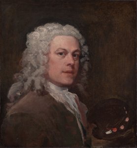 Autoportrait, vers 1735 - William Hogarth