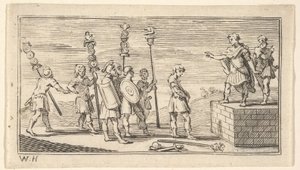 Décharge honteuse John Beaver, Châtiments militaires romains, 1725, après 1725 - William Hogarth
