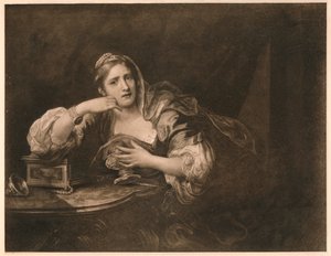 Sigismunda pleurant sur le cœur de Guiscardo, 1759 - William Hogarth