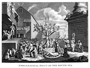 La bulle des mers du Sud, 1721 - William Hogarth