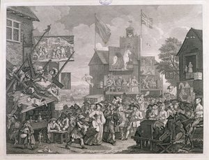 Foire de Southwark - William Hogarth