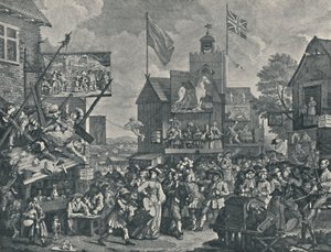 Foire de Southwark, 1733, 1920 - William Hogarth