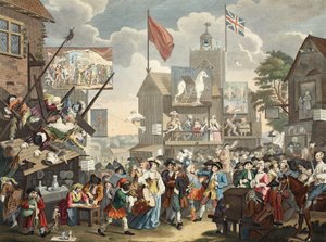 Foire de Southwark, 1733, illustration de 