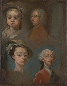 Études de têtes