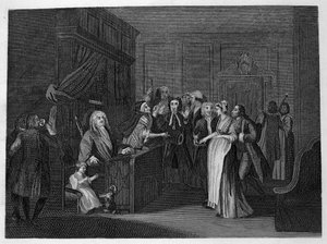 Jurer un enfant - William Hogarth