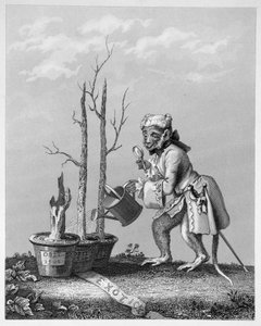 Queue, pièce au catalogue des artistes, 1761 - William Hogarth