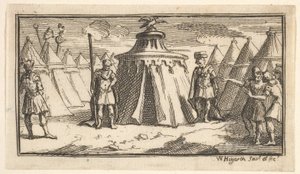 Retrait de la ceinture militaire John Beaver, Punitions militaires romaines - William Hogarth