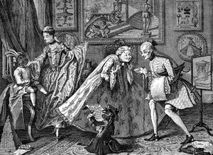 Le goût de la haute vie, 1746 - William Hogarth